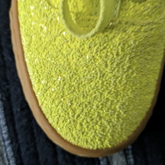 Vans Authentic Ice Cream Glitter Yellow Women Gum bottom VNOA38EMVK3 (2018) 0124 - Picture 7 of 10